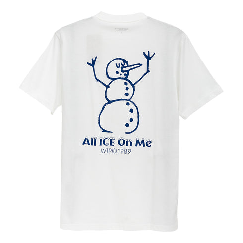 Carhartt WIP S/S Ice T-Shirt White I034436 Degli Uberti